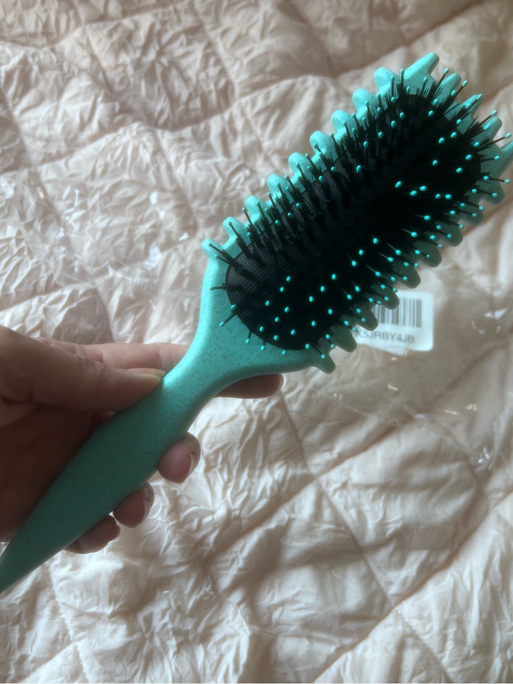 Detangling Paddle Hair Brush - Mint Green